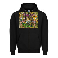 Black easter gnome celebration Zipper Hoodie - CowhideDigitalArt