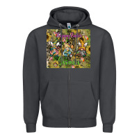 Smoke easter gnome celebration Zipper Hoodie - CowhideDigitalArt
