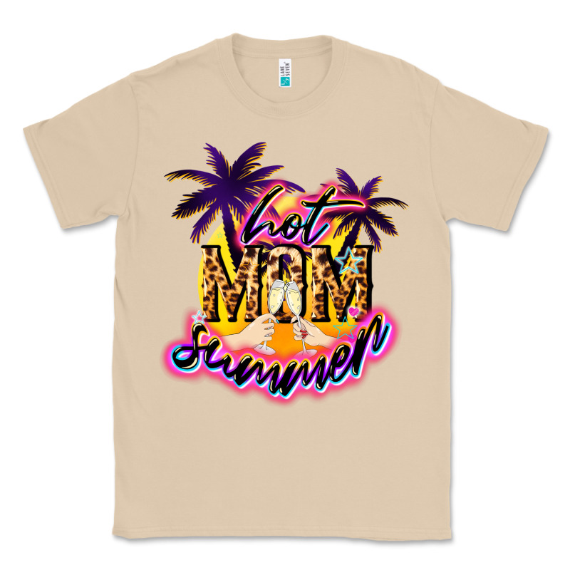 Hot Mom Summer Classic Tee by NancyCooperArtShop | Teevron