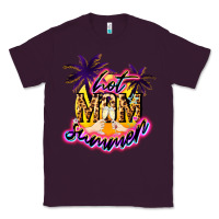 Plum Hot Mom summer Classic Tee - NancyCooperArtShop