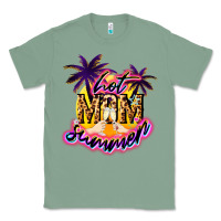 Sage Hot Mom summer Classic Tee - NancyCooperArtShop