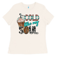 Bone cold like my soul with coffee Ladies Tee - BarkalooDesign