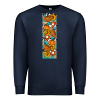 Navy Fall Pie Premium Sweatshirt - Artiststas