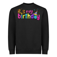Black it's my birthday Heavyweight Sweatshirt - BundleAndBundleShop