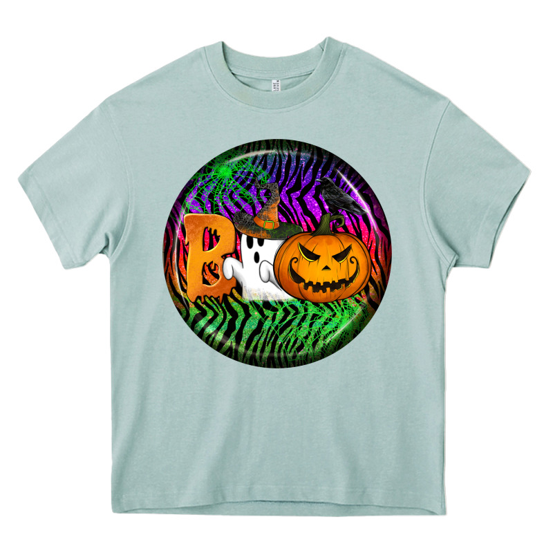 Halloween Round Earrings 3 Heavy Core Tee by BundleAndBundleShop | Teevron