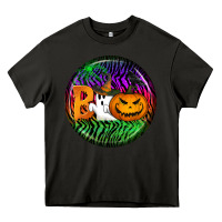 Asphalt halloween round earrings 3 Heavy Core Tee - BundleAndBundleShop