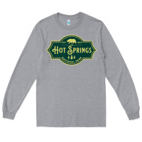 Heather Grey Hot Springs National Park Arkansas Nature Bear Hike Outdoors Long Sleeve Tee - lanVoArt