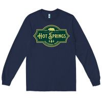 Navy Hot Springs National Park Arkansas Nature Bear Hike Outdoors Long Sleeve Tee - lanVoArt