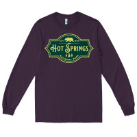 Plum Hot Springs National Park Arkansas Nature Bear Hike Outdoors Long Sleeve Tee - lanVoArt