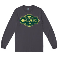 Smoke Hot Springs National Park Arkansas Nature Bear Hike Outdoors Long Sleeve Tee - lanVoArt