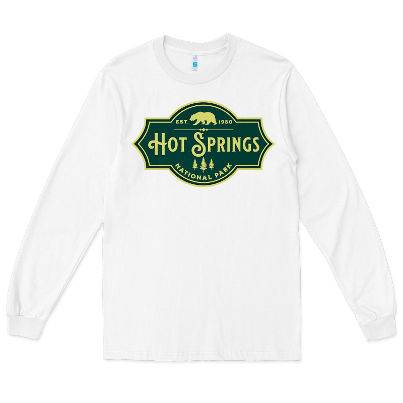 Hot Springs National Park Arkansas Nature Bear Hike Outdoors Long Sleeve Tee by lanVoArt | Teevron