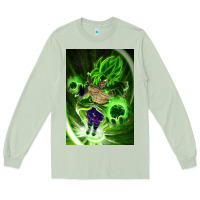 Matcha legendary broly supersaiyajin poster travel Long Sleeve Tee - lanVoArt