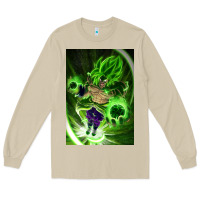 Mushroom legendary broly supersaiyajin poster travel Long Sleeve Tee - lanVoArt