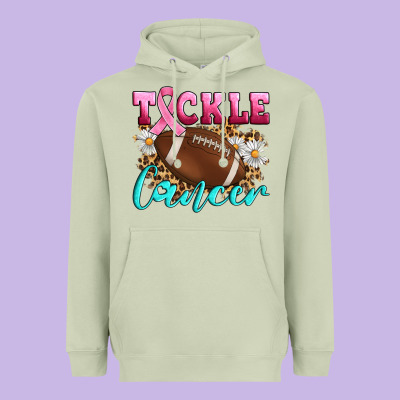 Tackle Cancer Heavyweight Hoodie Designed By Artiststas