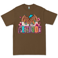 Cacao Periodt afro woman nail art Premium Tee - RanaPortraitStore