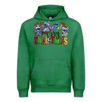 Emerald merry christmas stitch Urban Hoodie - AdoDesignShop
