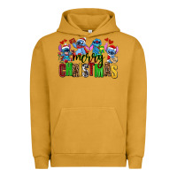 Pigment Peanut Butter merry christmas stitch Urban Hoodie - AdoDesignShop