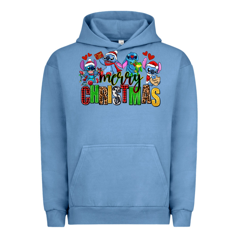 Merry Christmas Stitch Urban Hoodie by AdoDesignShop | Teevron