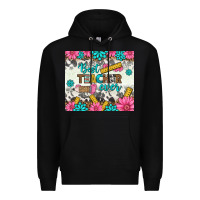 Black best teacher ever tumbler Premium Hoodie - BundleAndBundleShop