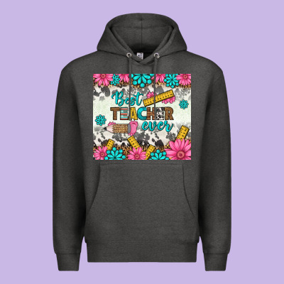 Best Teacher Ever Tumbler Premium Hoodie Designed By Bundleandbundleshop