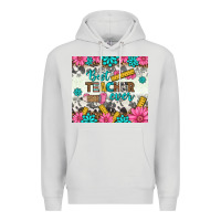 Dove Grey best teacher ever tumbler Premium Hoodie - BundleAndBundleShop