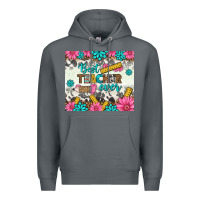 Rock best teacher ever tumbler Premium Hoodie - BundleAndBundleShop