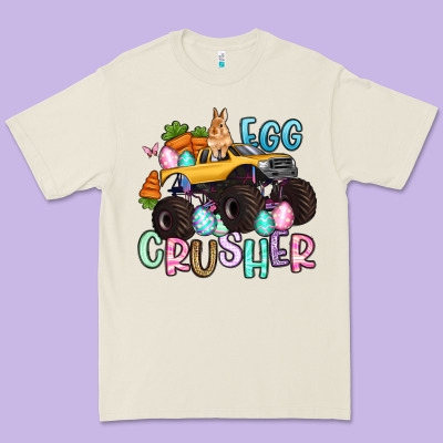 Egg Crusher Monster Truck Easter Premium Tee Designed By Artiststas