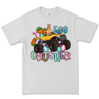 Dove Grey egg crusher monster truck easter Premium Tee - Artiststas