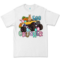 White egg crusher monster truck easter Premium Tee - Artiststas