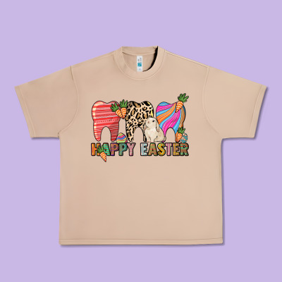 Happy Easter Dental Urban Heavy Tee Designed By Howdyjamesfarm
