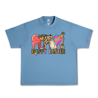 Pebble Blue Happy Easter Dental Urban Heavy Tee - HowdyJamesFarm