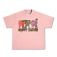 Salmon Happy Easter Dental Urban Heavy Tee - HowdyJamesFarm
