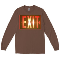 Chestnut exit sign   hippie Long Sleeve Tee - lanVoArt