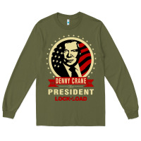 Army Green dennycranedennycranethepresidentlocknload   music Long Sleeve Tee - lanVoArt