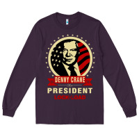 Plum dennycranedennycranethepresidentlocknload   music Long Sleeve Tee - lanVoArt