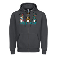 Smoke Happy Easter Zipper Hoodie - CowhideDigitalArt