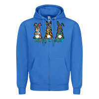 True Royal Happy Easter Zipper Hoodie - CowhideDigitalArt