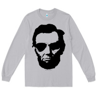Moon Dust cool abe lincoln with aviator sunglasses black Long Sleeve Tee - lanVoArt