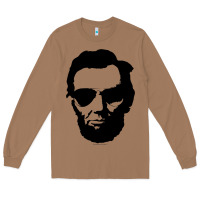 Toasted Coconut cool abe lincoln with aviator sunglasses black Long Sleeve Tee - lanVoArt