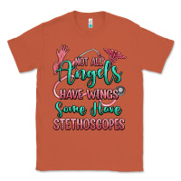 Copper not all angels have wings some have stethoscopes Classic Tee - RanaPortraitStore
