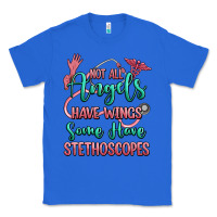 True Royal not all angels have wings some have stethoscopes Classic Tee - RanaPortraitStore