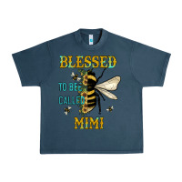 Midnight Navy blessed to bee called mimi Urban Heavy Tee - JahusDesignShop
