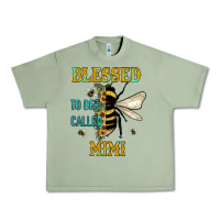 Oil Green blessed to bee called mimi Urban Heavy Tee - JahusDesignShop