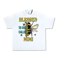White blessed to bee called mimi Urban Heavy Tee - JahusDesignShop