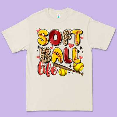 Softball Life Premium Tee Designed By Artiststas