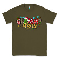 Army Green Grammy Claus Classic Tee - texasbilliewilder