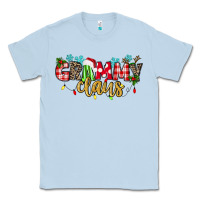 Dusty Blue Grammy Claus Classic Tee - texasbilliewilder