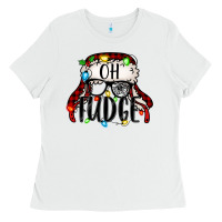 White oh fudge Christmas story Ladies Tee - Jasminsmagicworld
