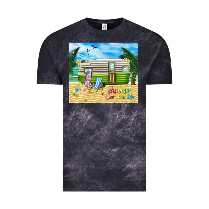 Summer Caravan Life Vintage Tee by TumblerDesignByShophia | Teevron