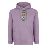 Lavender fall pattern Heavyweight Hoodie - Artiststas